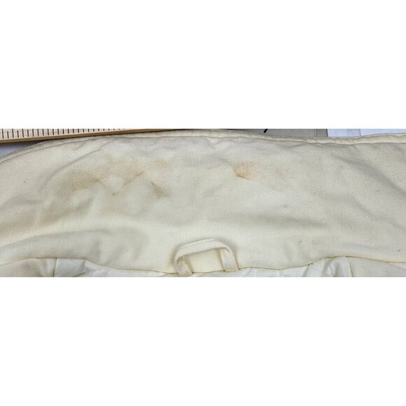 VTG SEARS Fieldmaster Sleeveless Utility Puffer Vest  Jacket W/Button Epaulets L - Picture 13 of 15